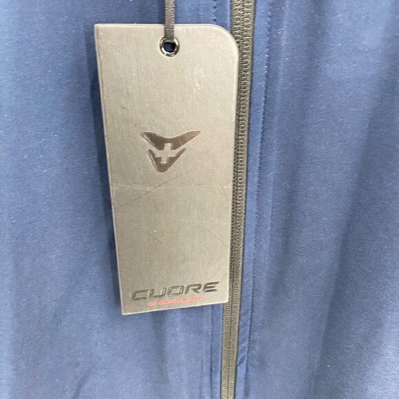 Cuore Men's Lifestyle Hoodie Navy/Black Medium - Picture 5 of 10